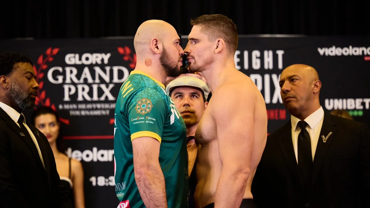 GLORY Heavyweight Grand Prix Weigh-in Results - Beyond Kickboxing