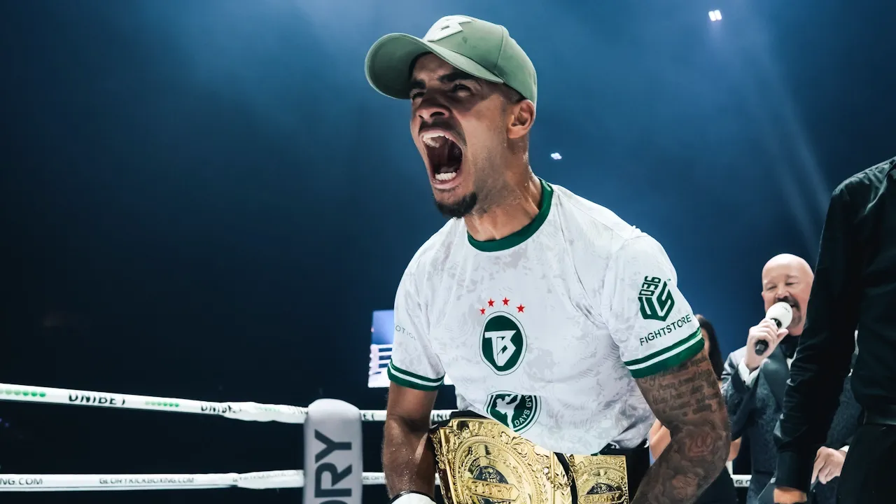 Tyjani Beztati after his win against Kaito Ono